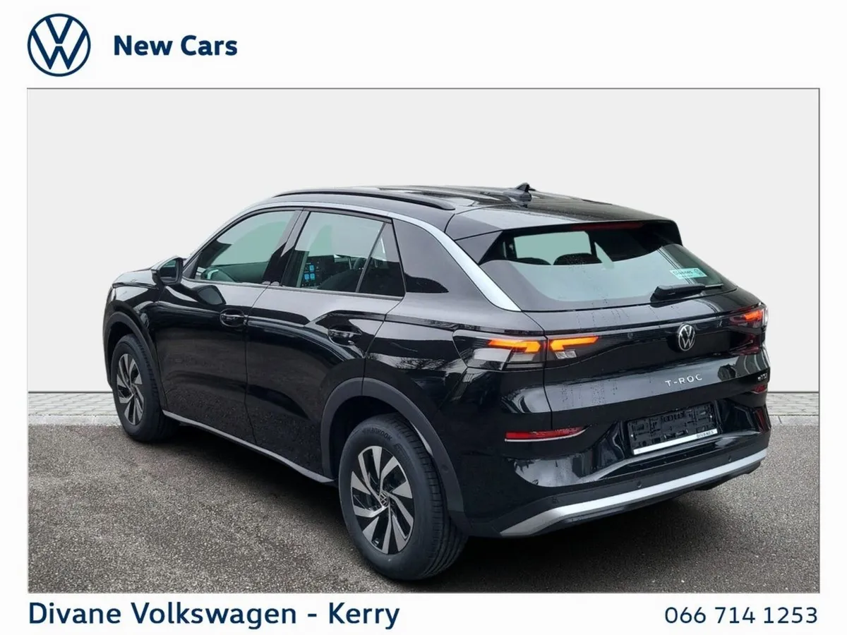 Volkswagen T-Roc SUV, Petrol Hybrid, 2027, Black