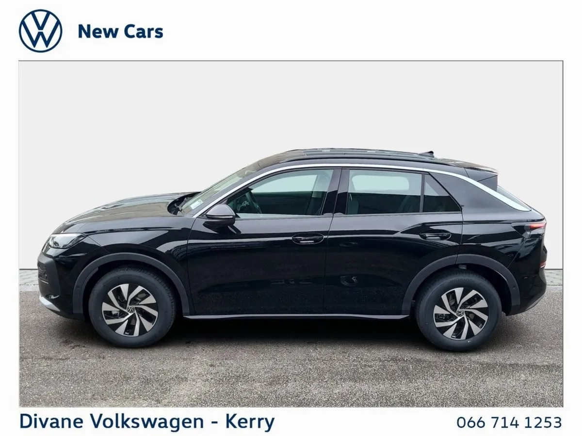 Volkswagen T-Roc SUV, Petrol Hybrid, 2027, Black