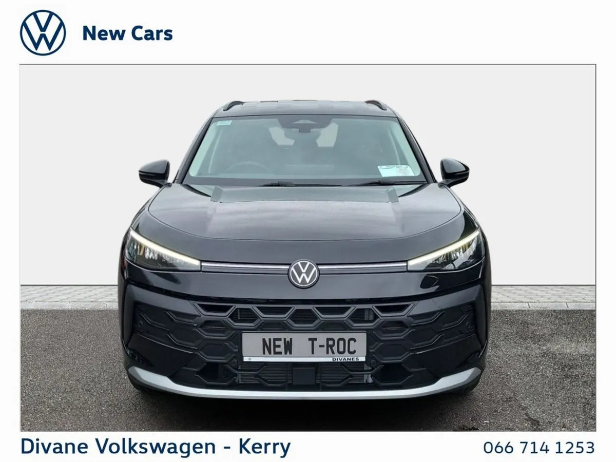 Volkswagen T-Roc SUV, Petrol Hybrid, 2027, Black
