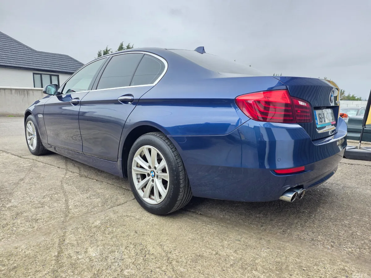BMW 5-Series Saloon, Diesel, 2016, Blue
