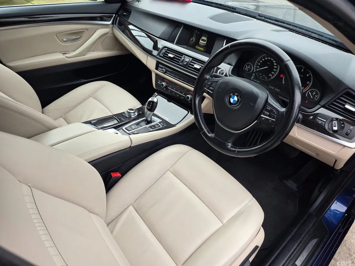 BMW 5-Series Saloon, Diesel, 2016, Blue
