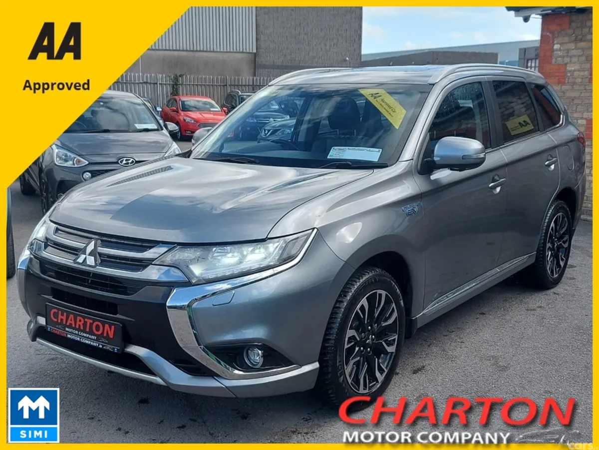 Mitsubishi Outlander Estate, Petrol Hybrid, 2017, Grey