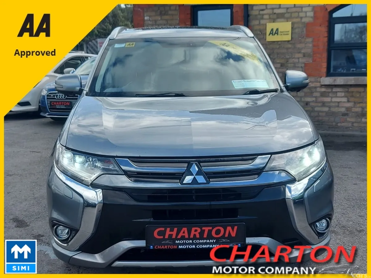 Mitsubishi Outlander Estate, Petrol Hybrid, 2017, Grey