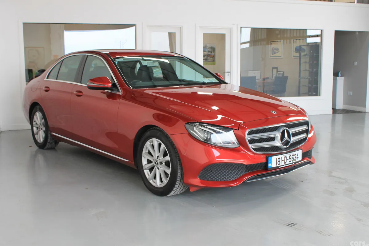 Mercedes-Benz E-Class Saloon, Diesel, 2018, Red