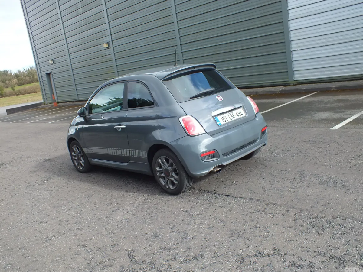 Fiat 500 Hatchback, Petrol, 2015, Grey