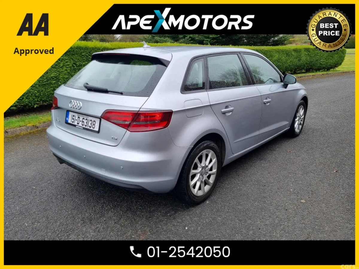 Audi A3 Hatchback, Diesel, 2015, Silver