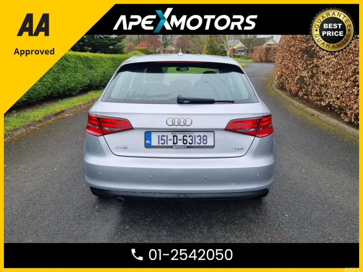 Audi A3 Hatchback, Diesel, 2015, Silver