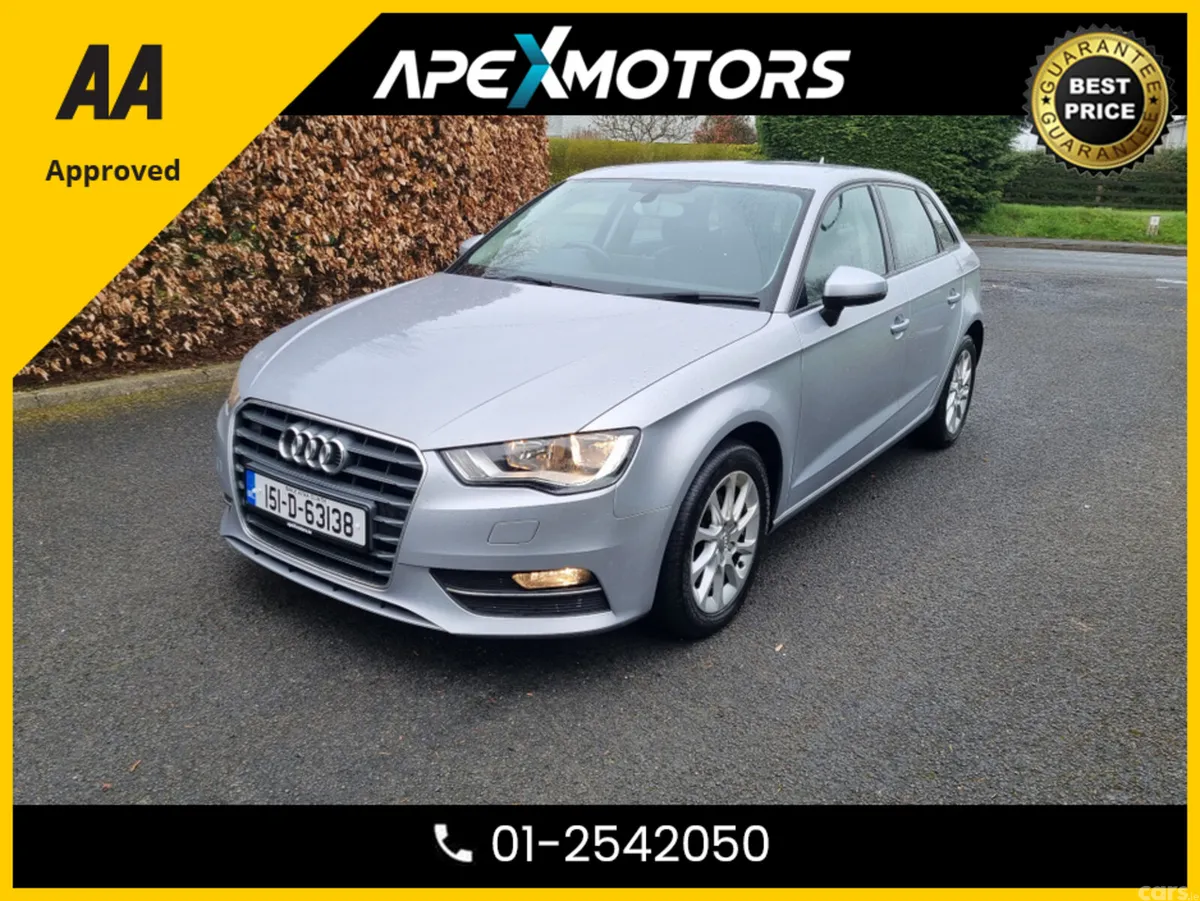Audi A3 Hatchback, Diesel, 2015, Silver