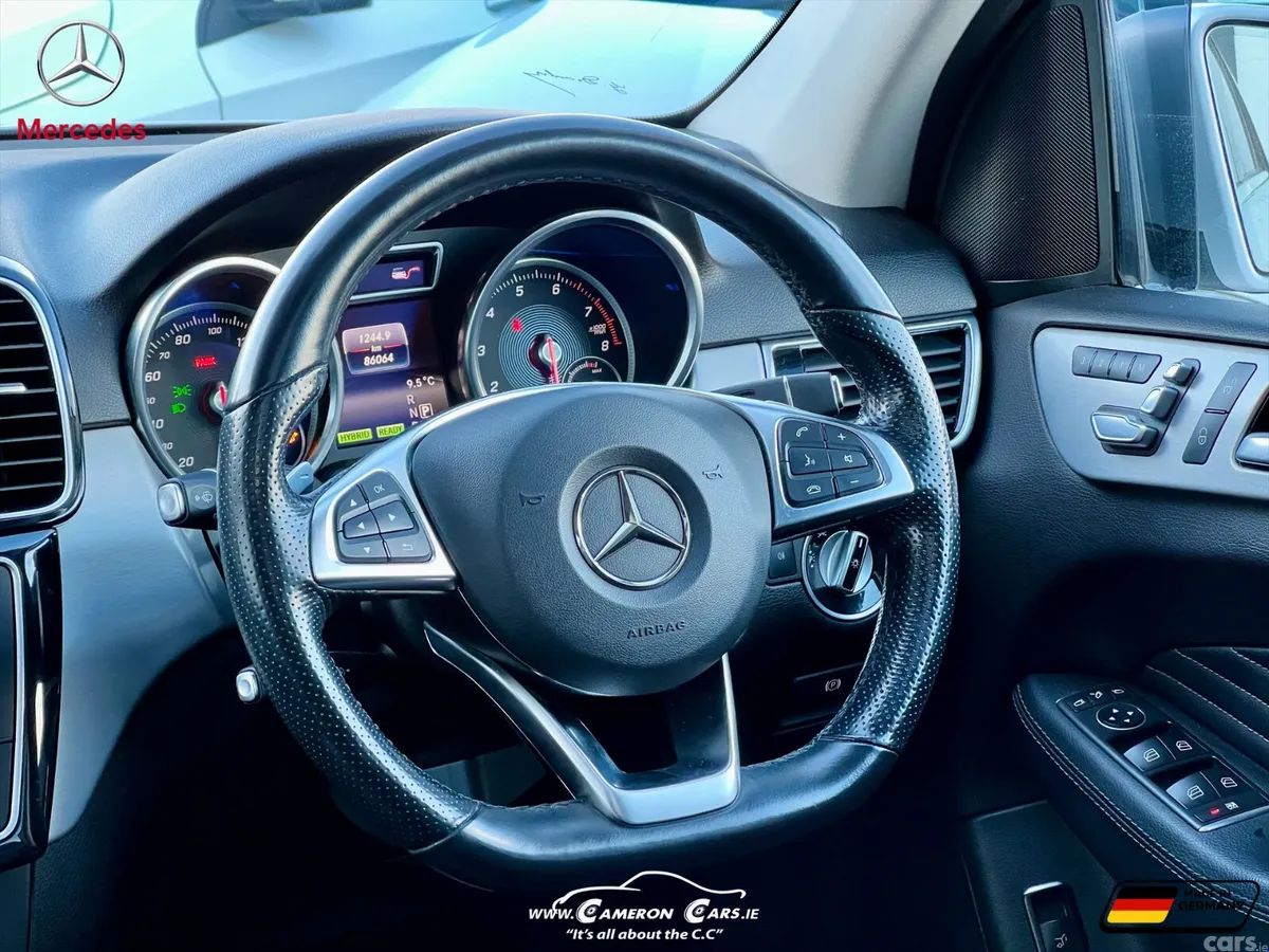 Mercedes-Benz GLE SUV, Petrol Plug-in Hybrid, 2016, Silver
