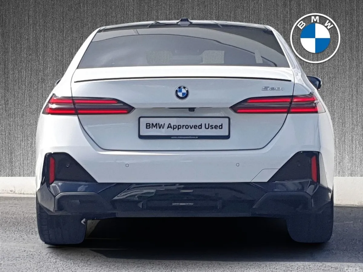 BMW 5-Series Saloon, Petrol, 2024, White