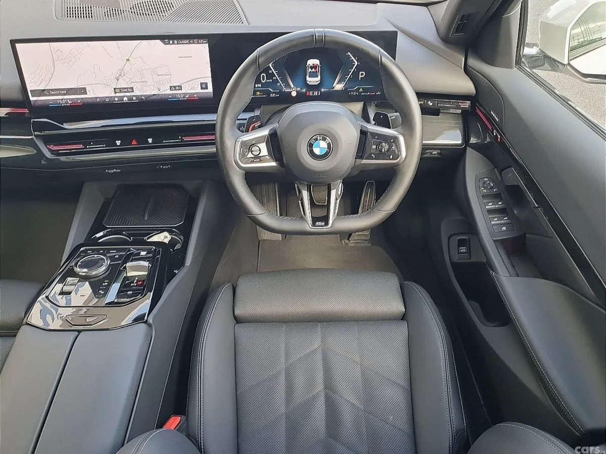 BMW 5-Series Saloon, Petrol, 2024, White