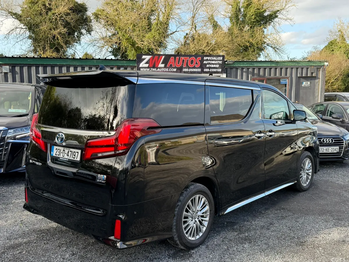 Toyota Alphard MPV, Petrol Hybrid, 2023, Black