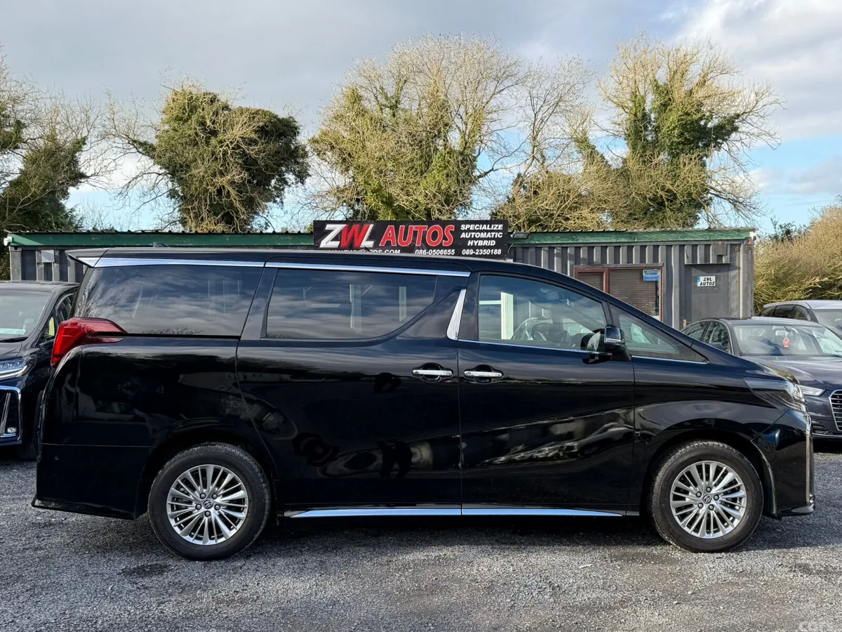 Toyota Alphard MPV, Petrol Hybrid, 2023, Black