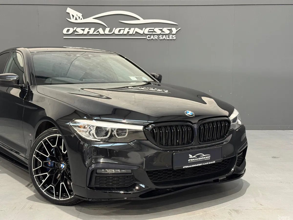 BMW 5-Series Saloon, Petrol Plug-in Hybrid, 2018, Black