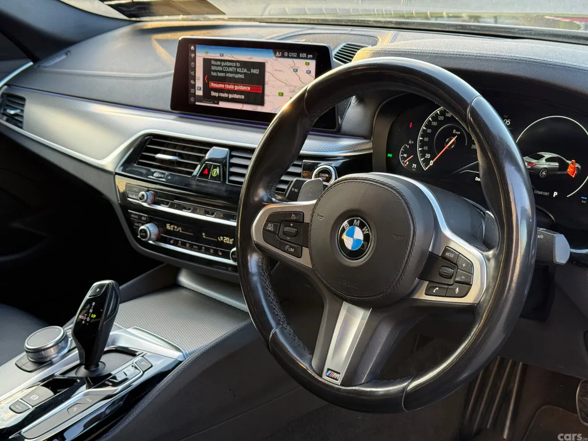 BMW 5-Series Saloon, Petrol Plug-in Hybrid, 2018, Black