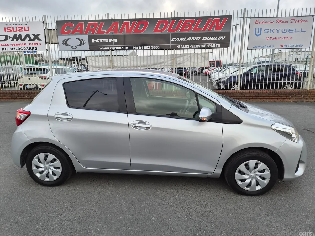 Toyota Vitz Hatchback, Petrol, 2019, Silver