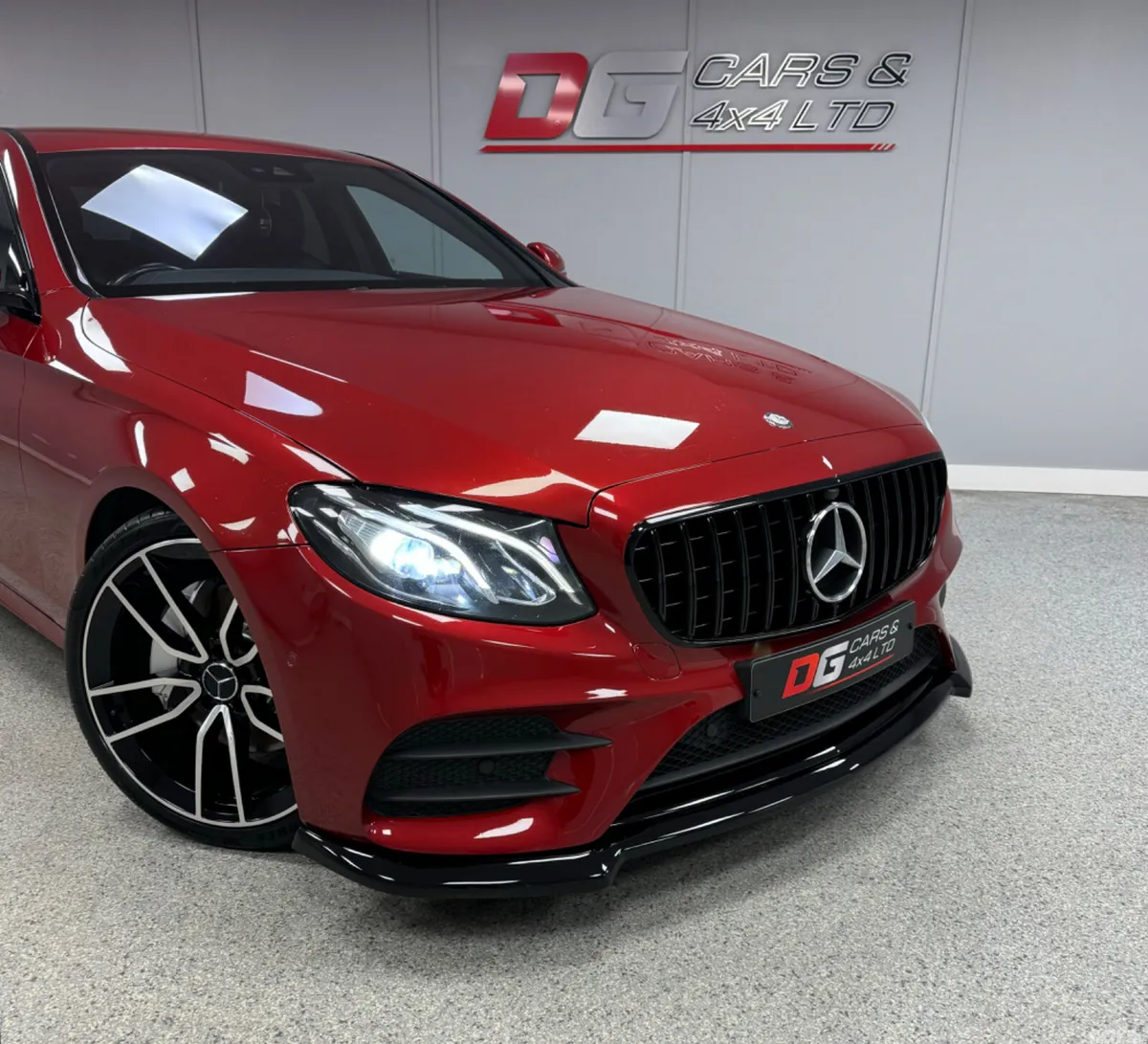 Mercedes-Benz E-Class Saloon, Diesel, 2017, Red