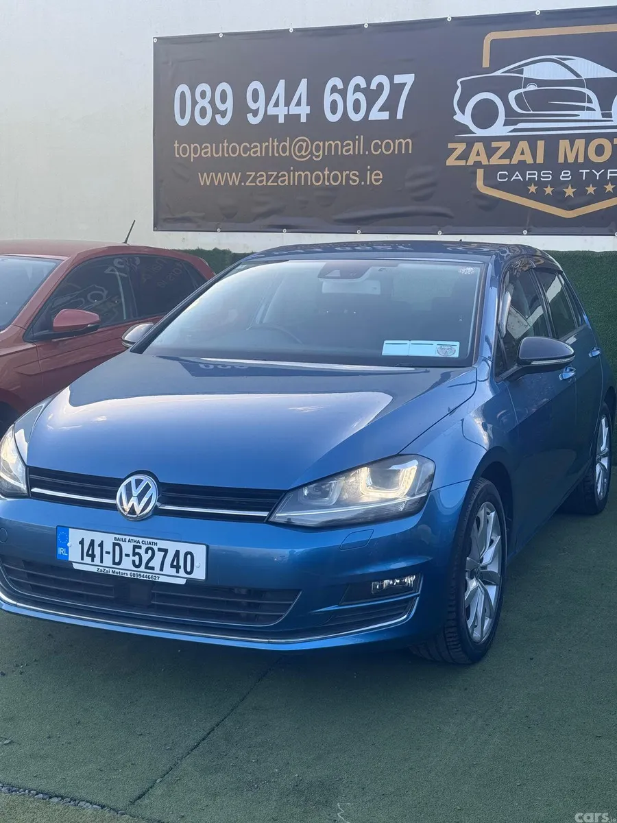 Volkswagen Golf Hatchback, Petrol, 2014, Blue