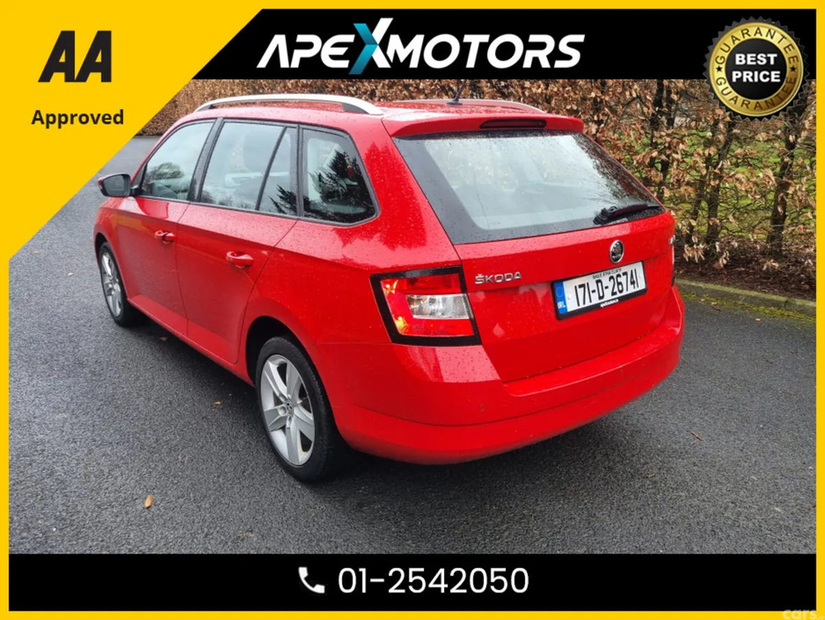 Skoda Fabia Hatchback, Petrol, 2017, Red