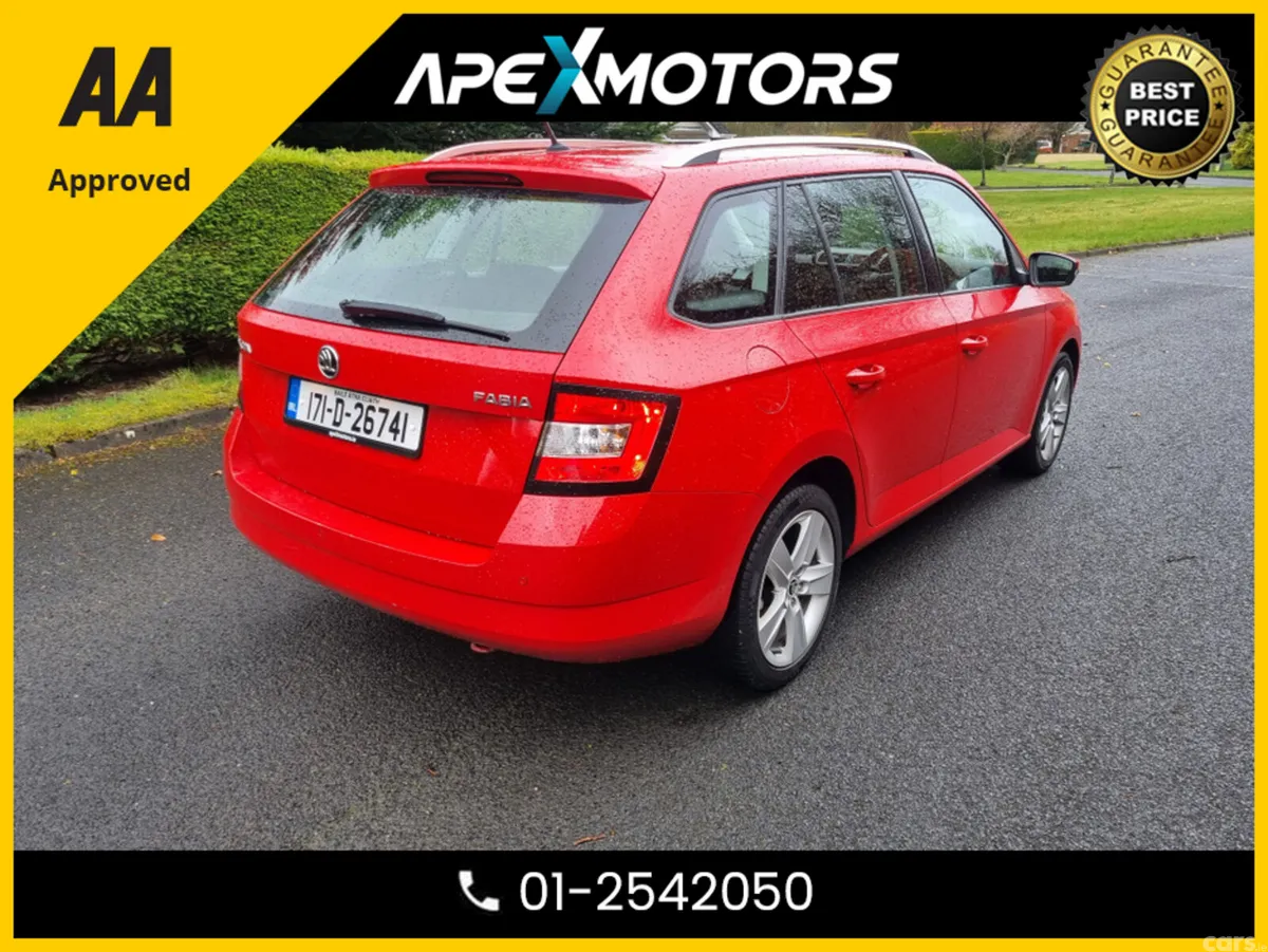 Skoda Fabia Hatchback, Petrol, 2017, Red