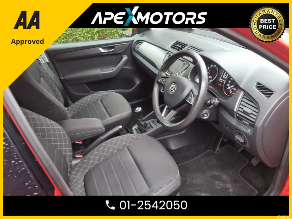 Skoda Fabia Hatchback, Petrol, 2017, Red