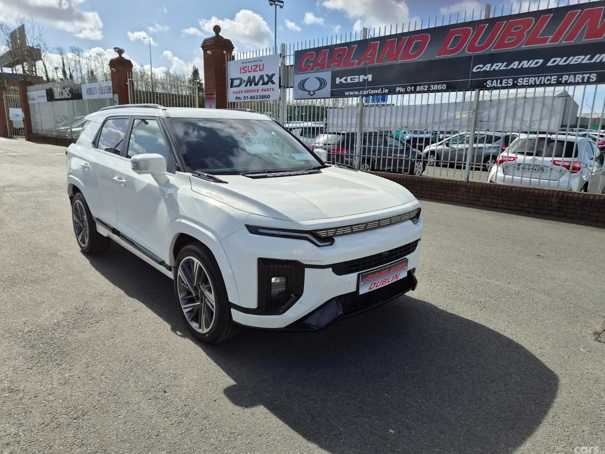 KGM Actyon SUV, Petrol Hybrid, 2026, White