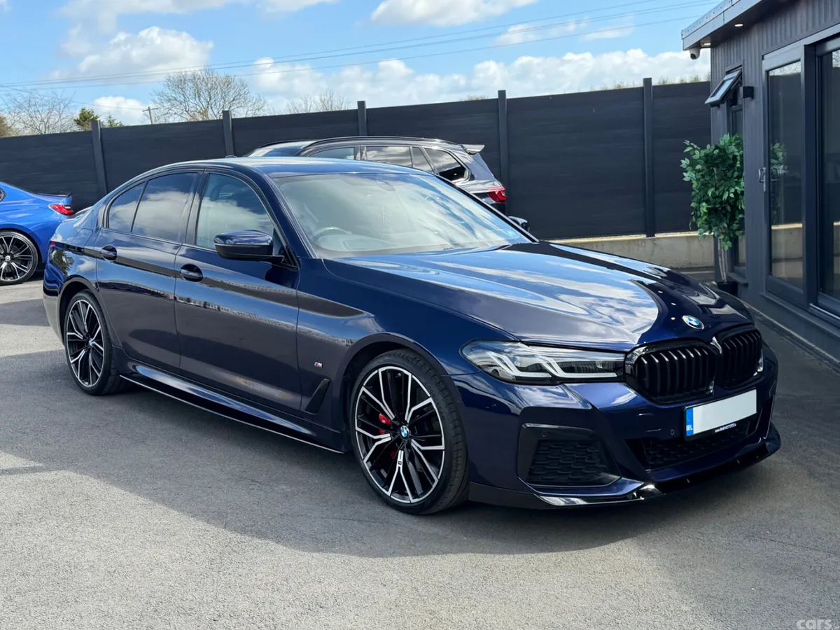 BMW 5-Series Saloon, Diesel, 2022, Blue
