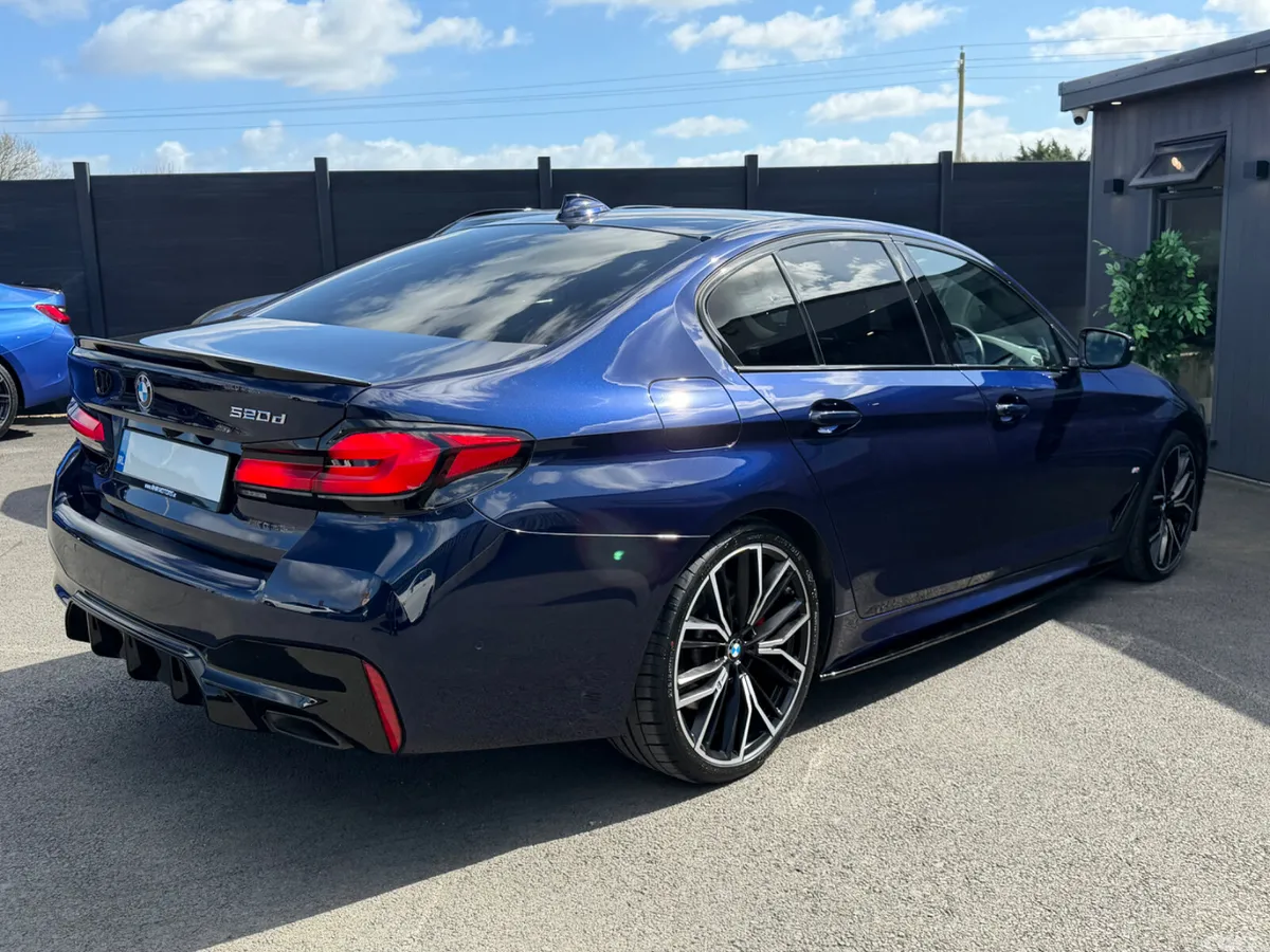 BMW 5-Series Saloon, Diesel, 2022, Blue