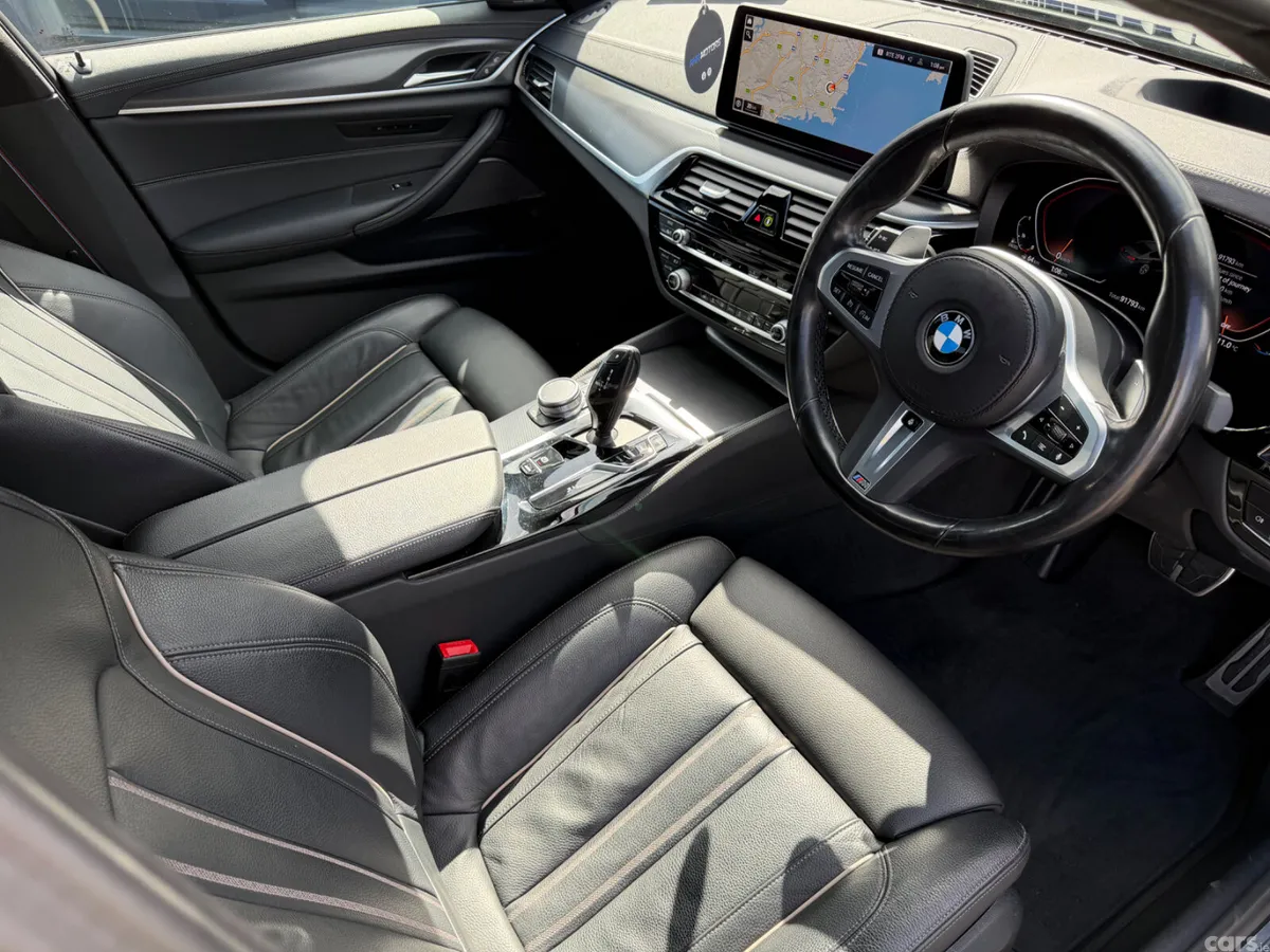 BMW 5-Series Saloon, Diesel, 2022, Blue
