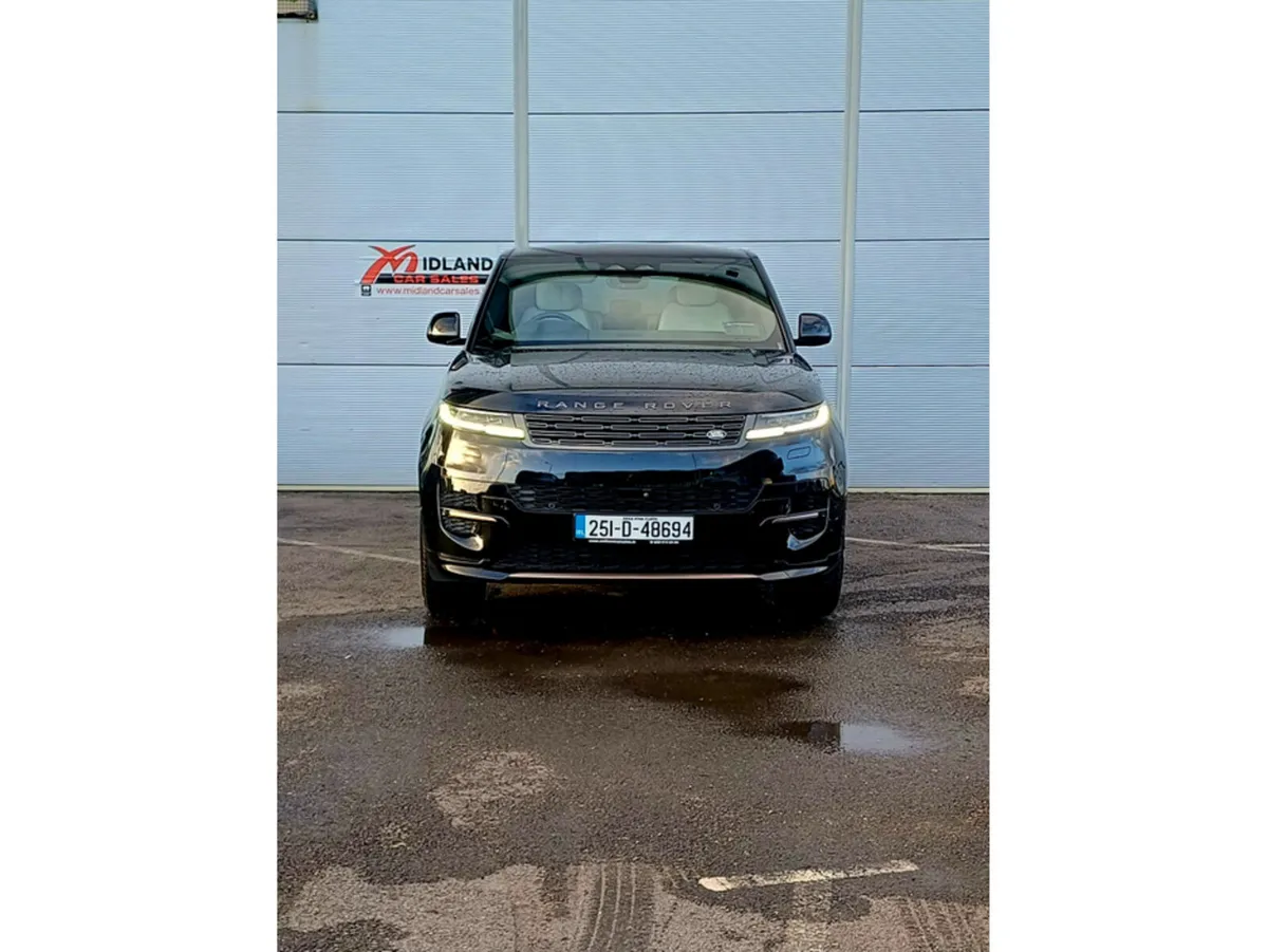 Land Rover Range Rover Sport SUV, Petrol Plug-in Hybrid, 2025, Black