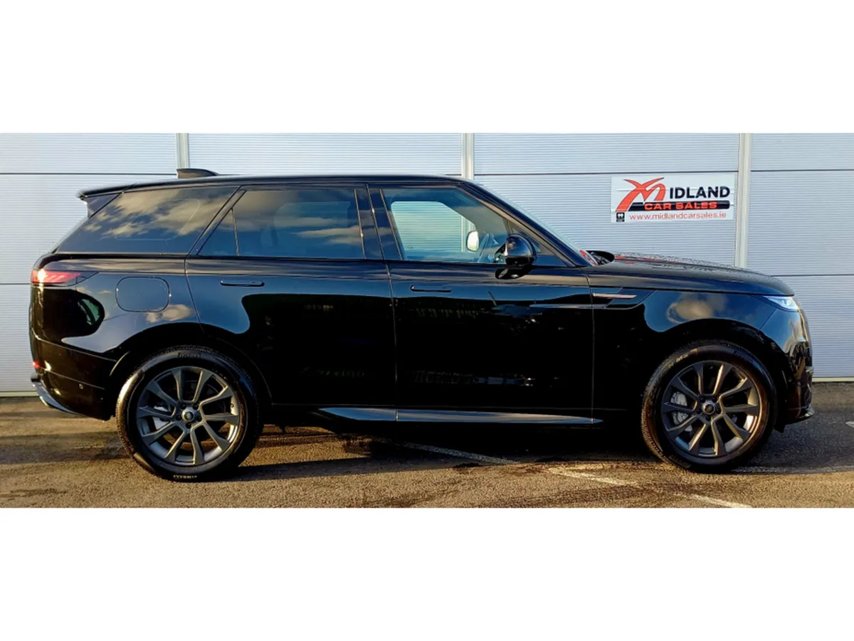 Land Rover Range Rover Sport SUV, Petrol Plug-in Hybrid, 2025, Black