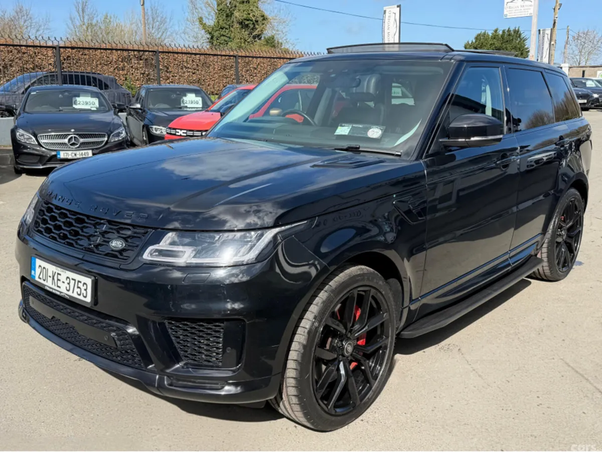 Land Rover Range Rover Sport Estate, Petrol Plug-in Hybrid, 2020, Black
