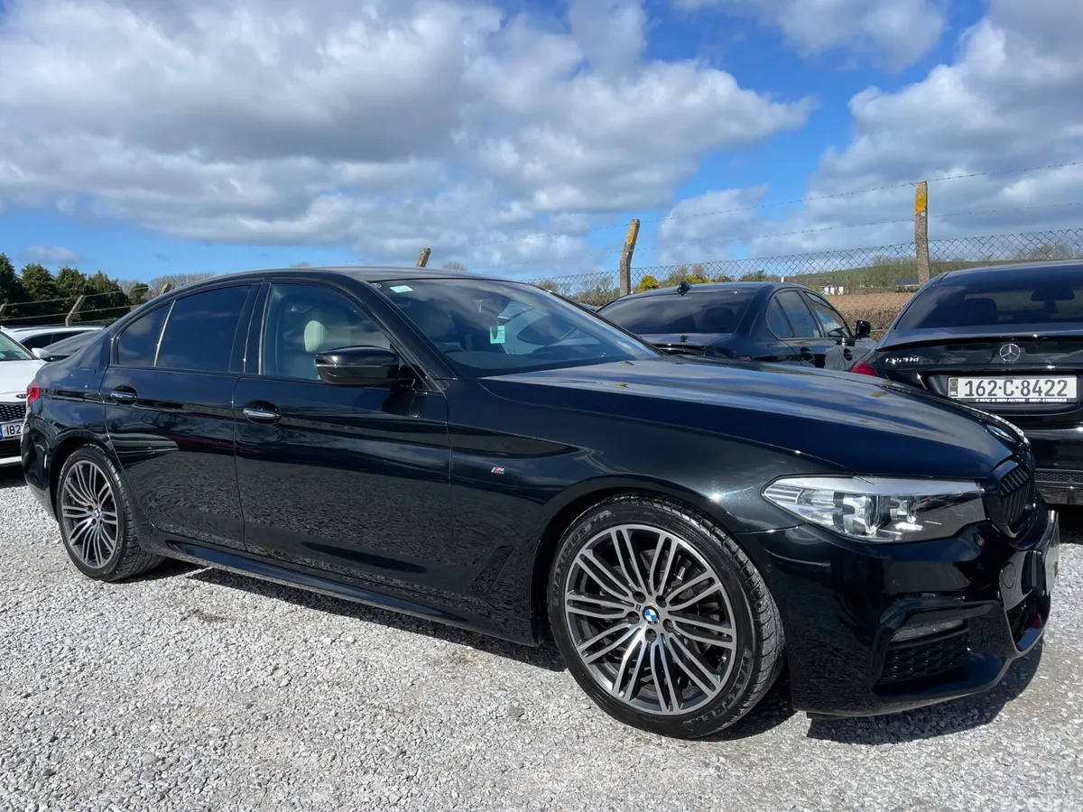 BMW 5-Series Saloon, Diesel, 2017, Black