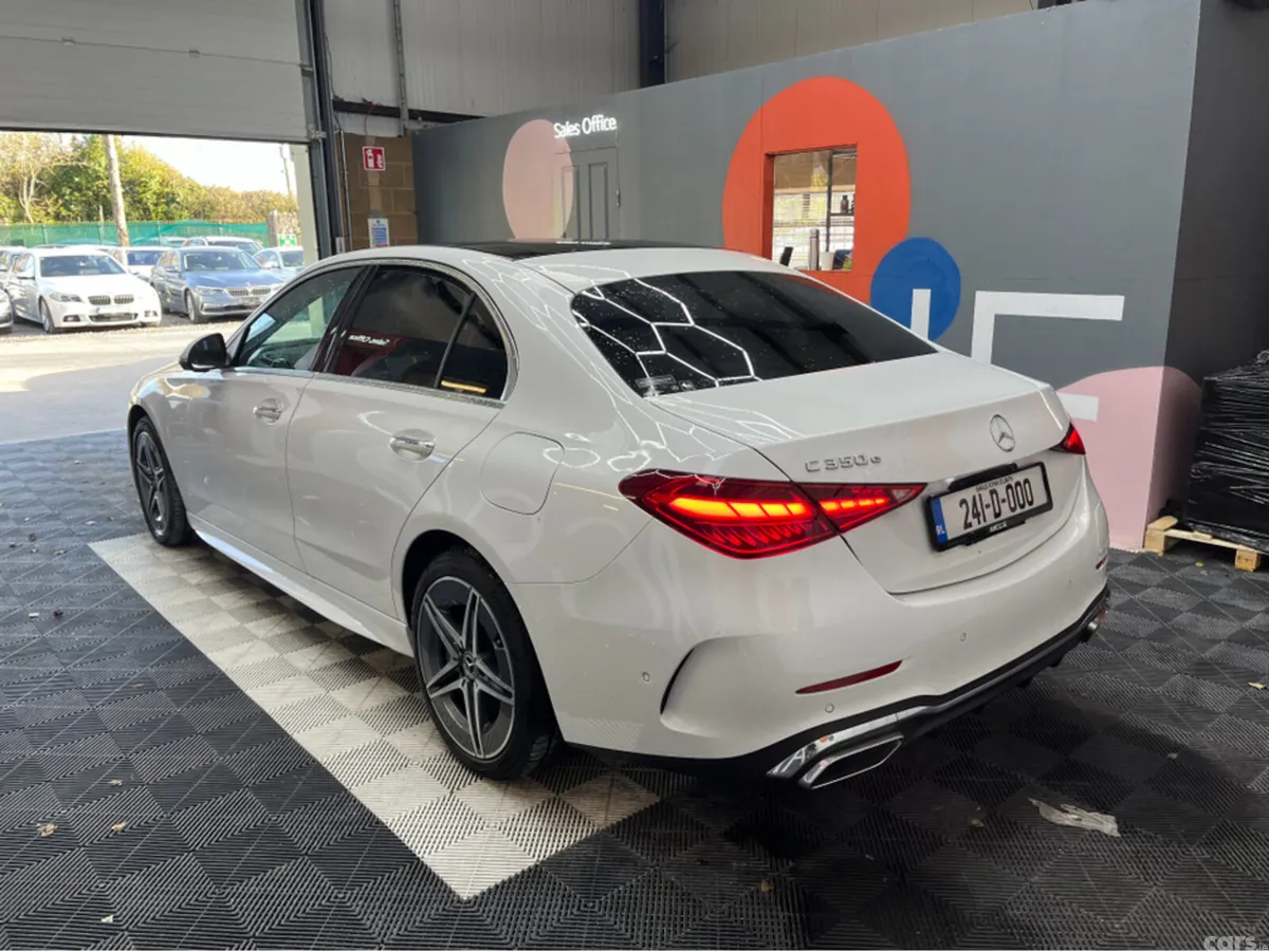 Mercedes-Benz C-Class Saloon, Petrol Plug-in Hybrid, 2024, White