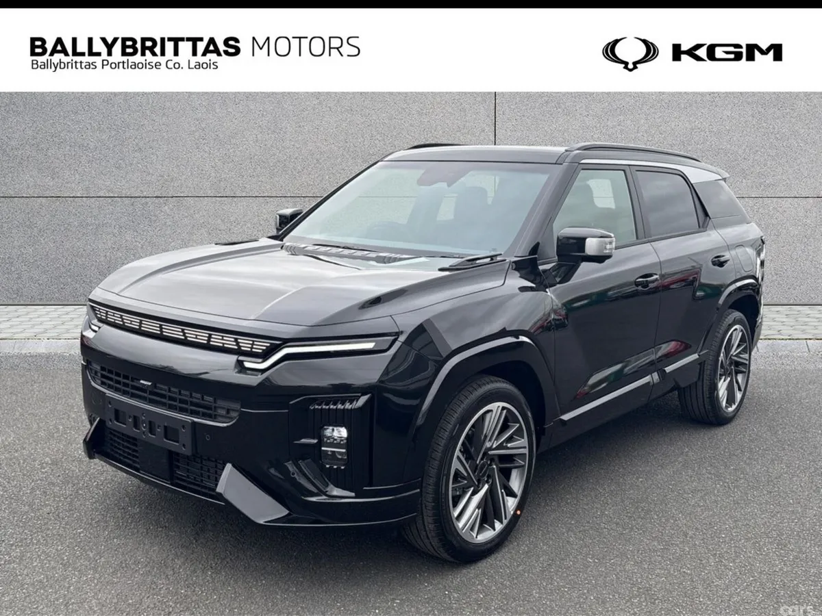 KGM Actyon SUV, Petrol Hybrid, 2027, Black
