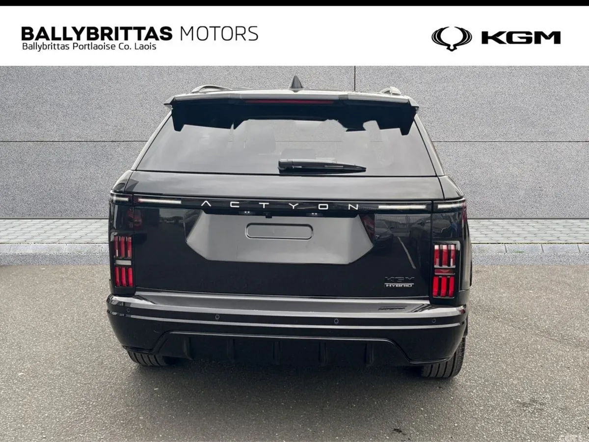 KGM Actyon SUV, Petrol Hybrid, 2027, Black