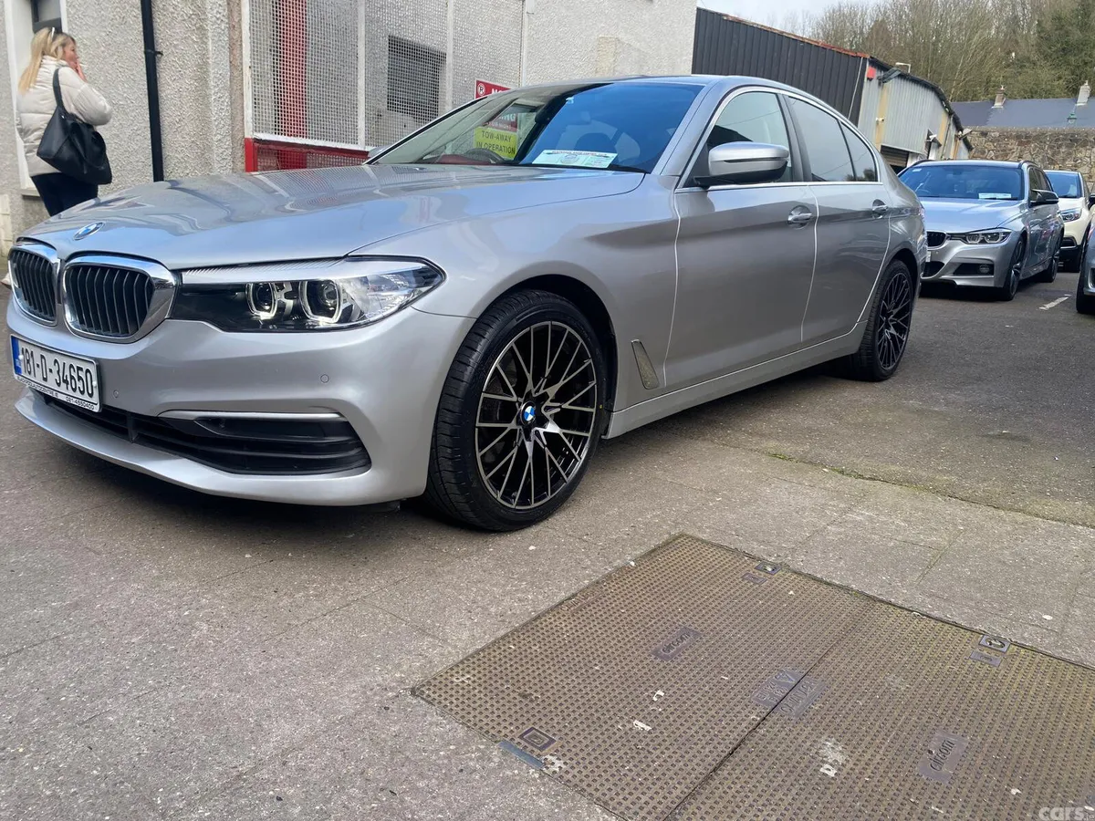 BMW 5-Series Saloon, Diesel, 2018, Grey