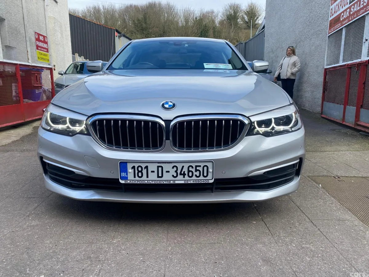 BMW 5-Series Saloon, Diesel, 2018, Grey