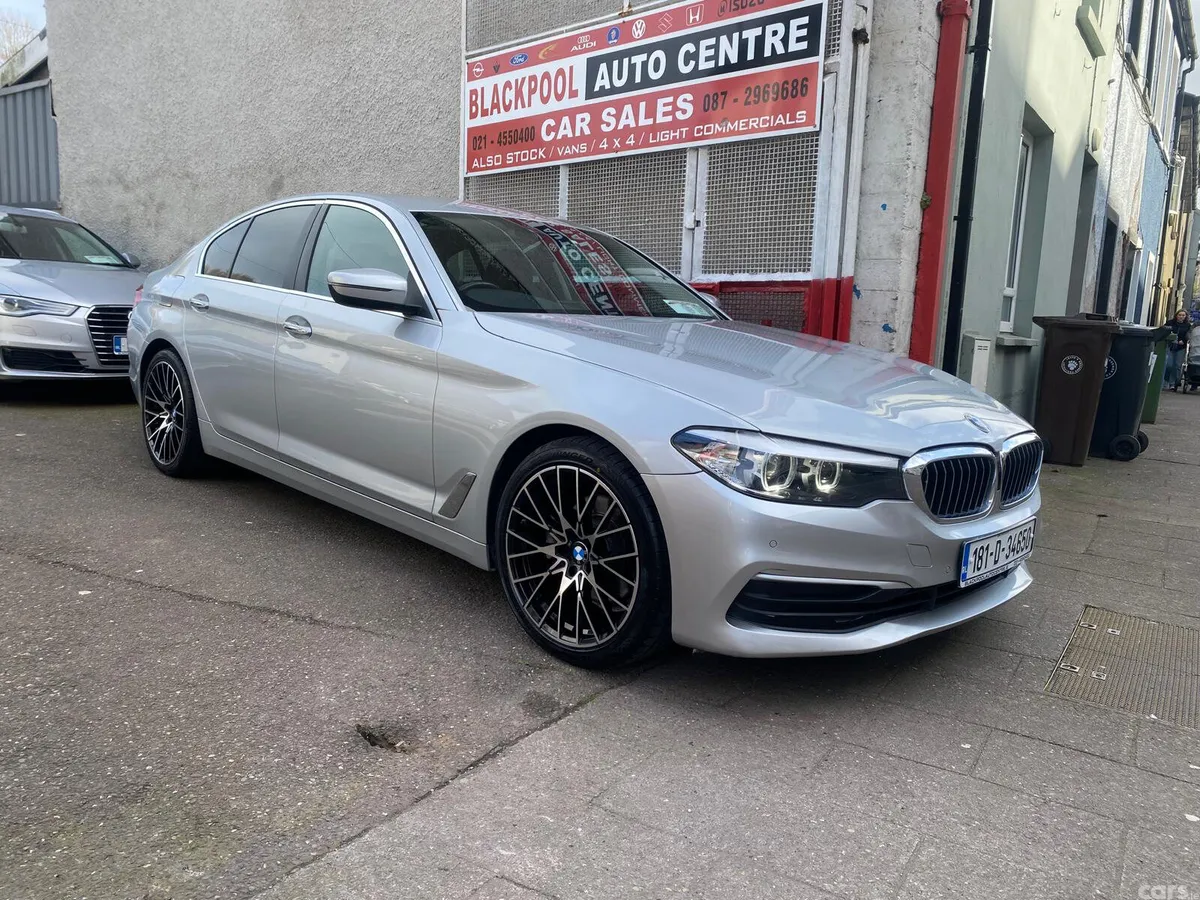 BMW 5-Series Saloon, Diesel, 2018, Grey