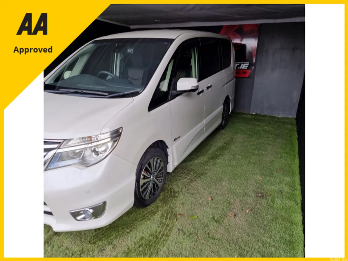 Nissan Serena MPV, Petrol Hybrid, 2014, White