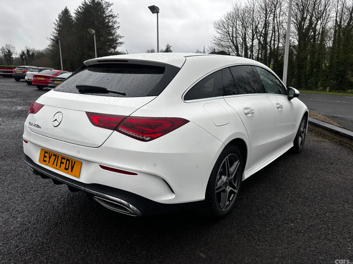 Mercedes-Benz CLA Estate, Petrol Hybrid, 2021, White