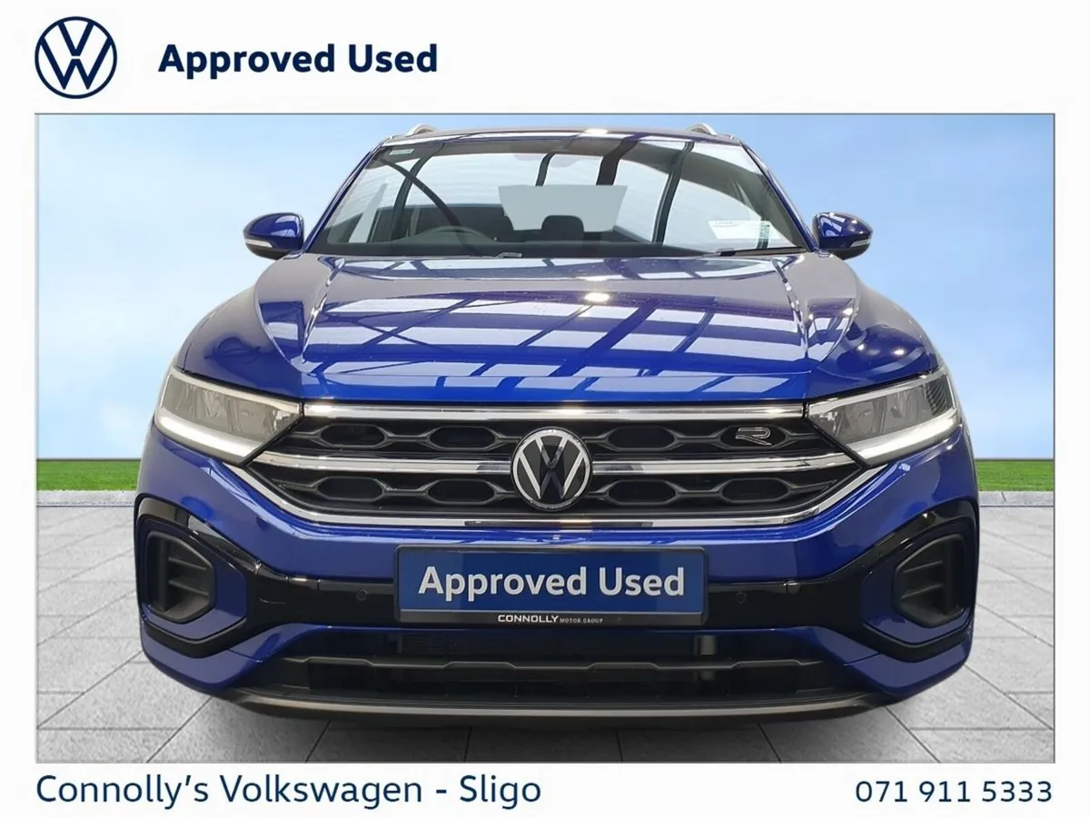 Volkswagen T-Roc SUV, Petrol, 2023, Blue