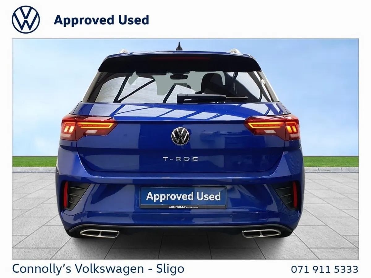 Volkswagen T-Roc SUV, Petrol, 2023, Blue