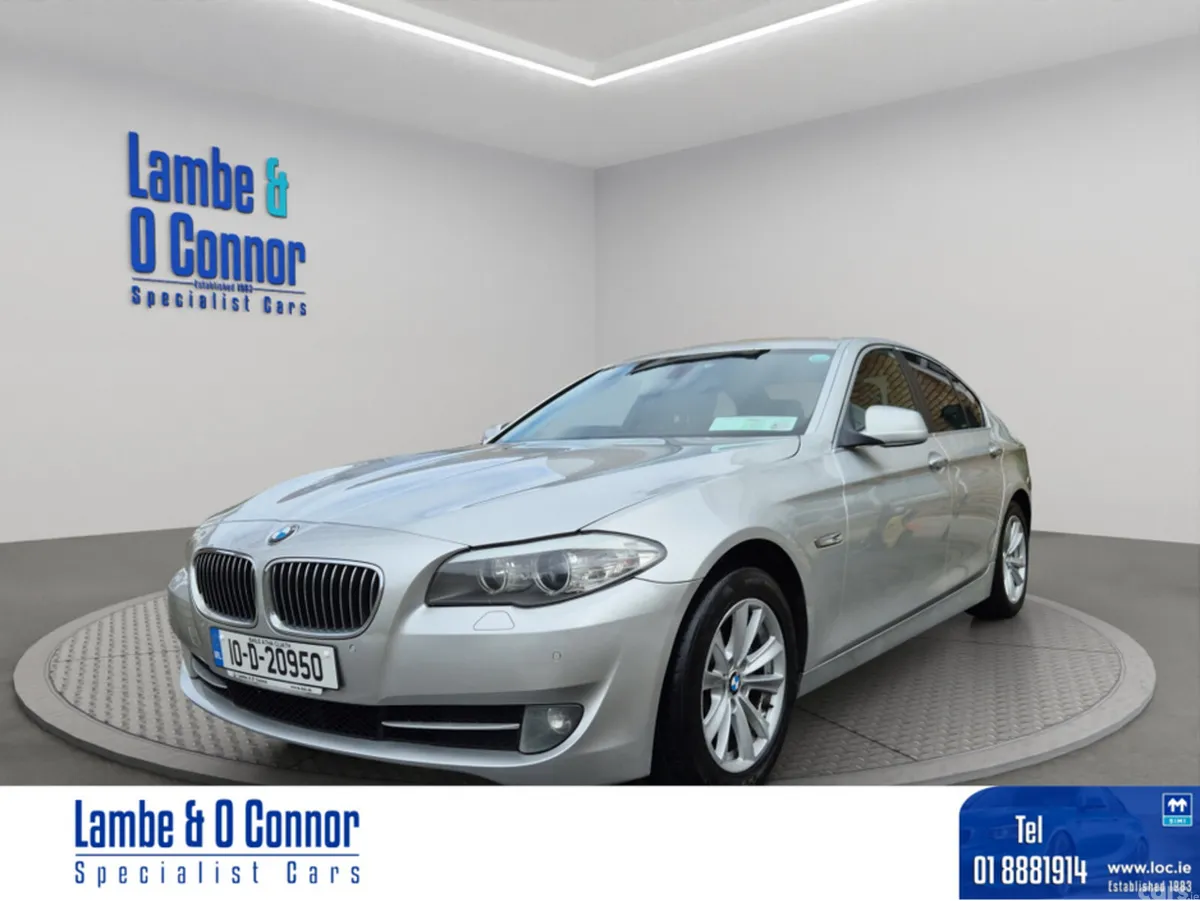 BMW 5-Series Saloon, Diesel, 2010, Silver