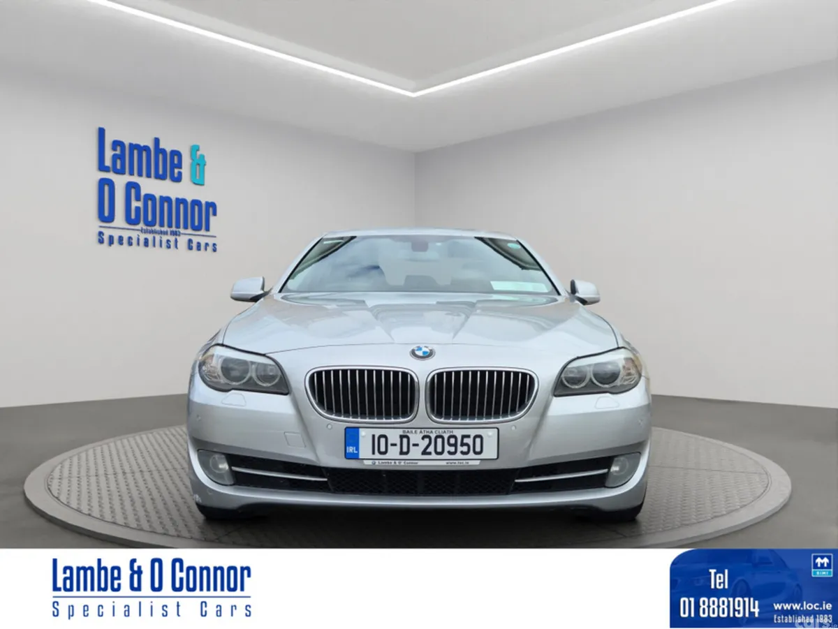 BMW 5-Series Saloon, Diesel, 2010, Silver
