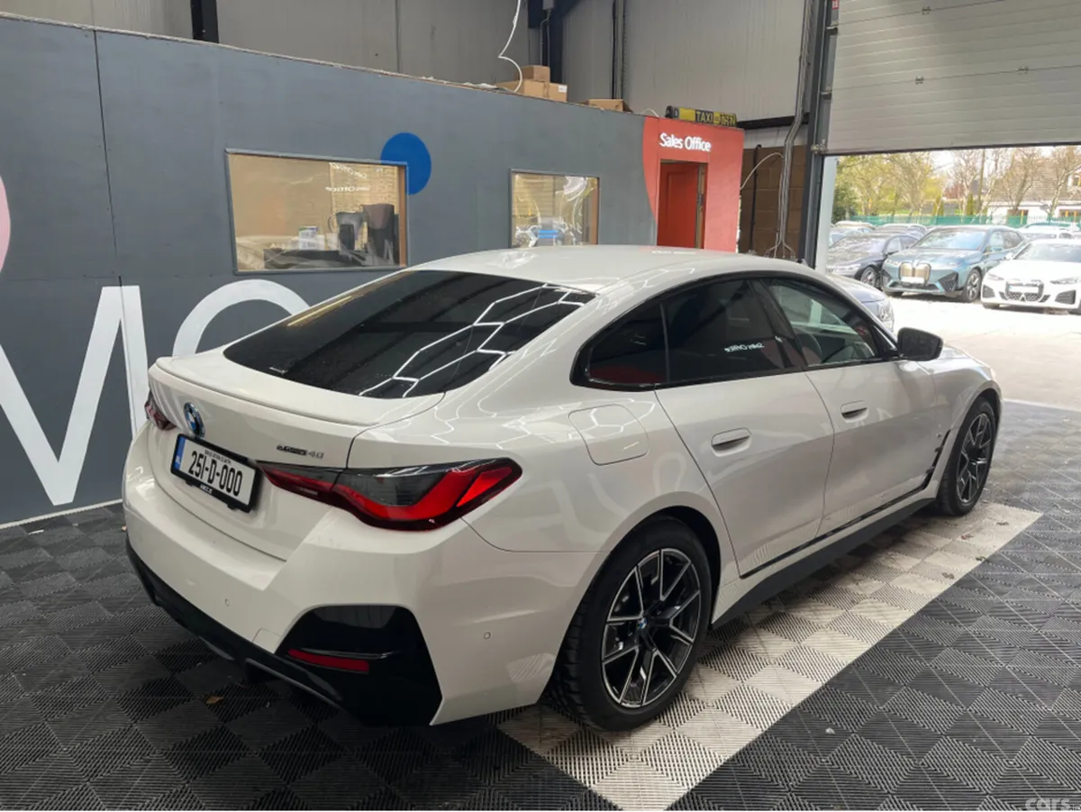 BMW i4 Saloon, Electric, 2025, White