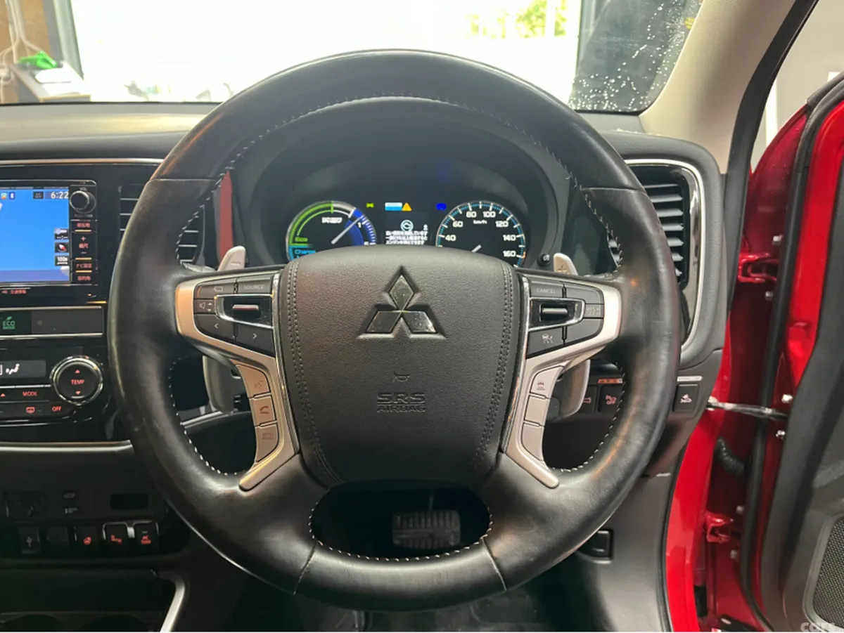 Mitsubishi Outlander SUV, Petrol Plug-in Hybrid, 2019, Red