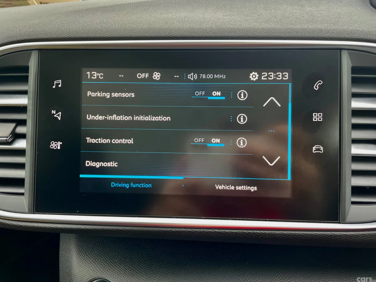 Peugeot 308 Estate, Diesel, 2018, Red