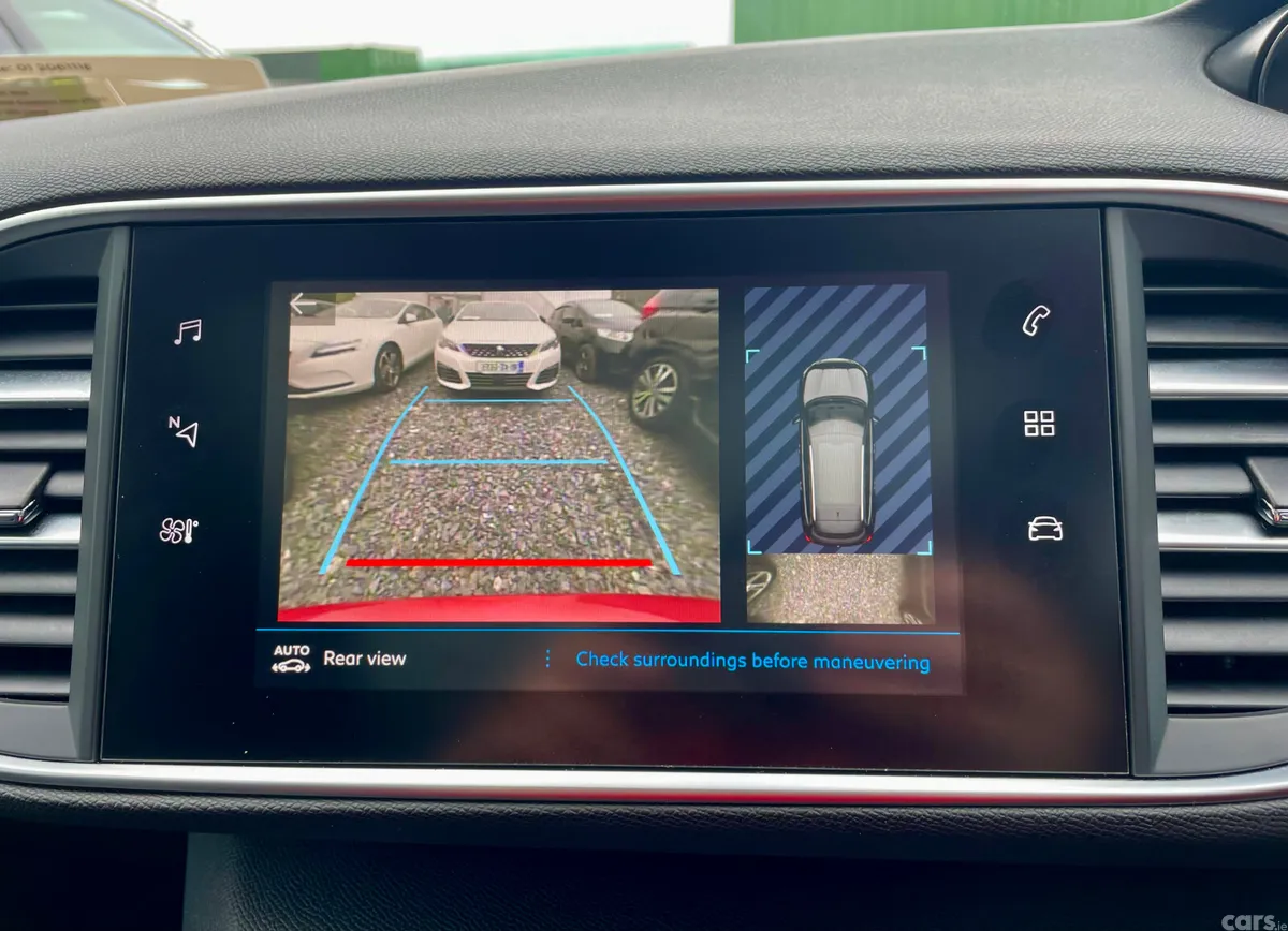 Peugeot 308 Estate, Diesel, 2018, Red