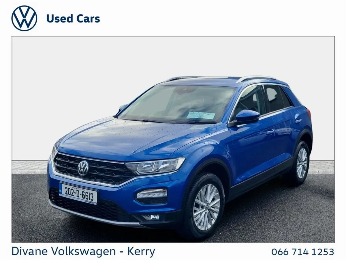 Volkswagen T-Roc SUV, Diesel, 2020, Blue